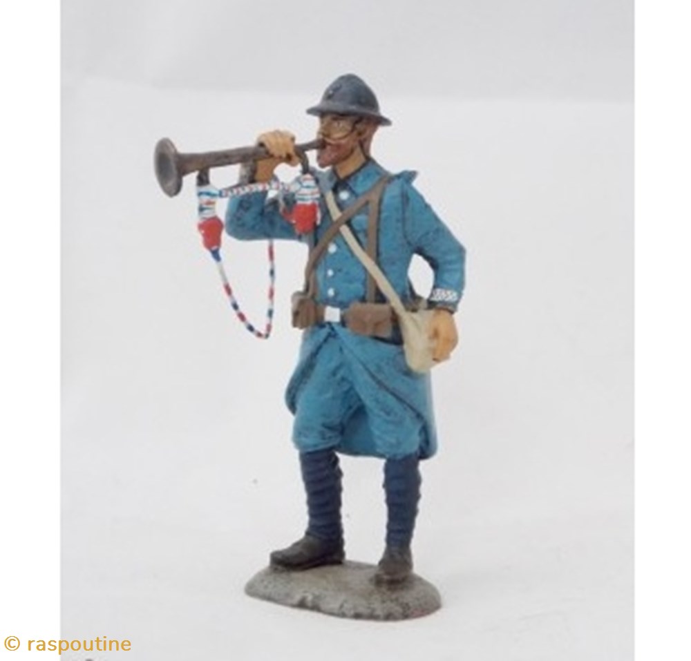 Clairon de la Victoire 1918 figurines historiques premiere guerre mondiale clairon de la victoire 1918