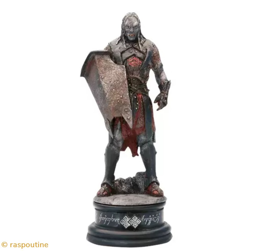 figurines jeux de plateaux seigneur des anneaux shagrat cavalier noir