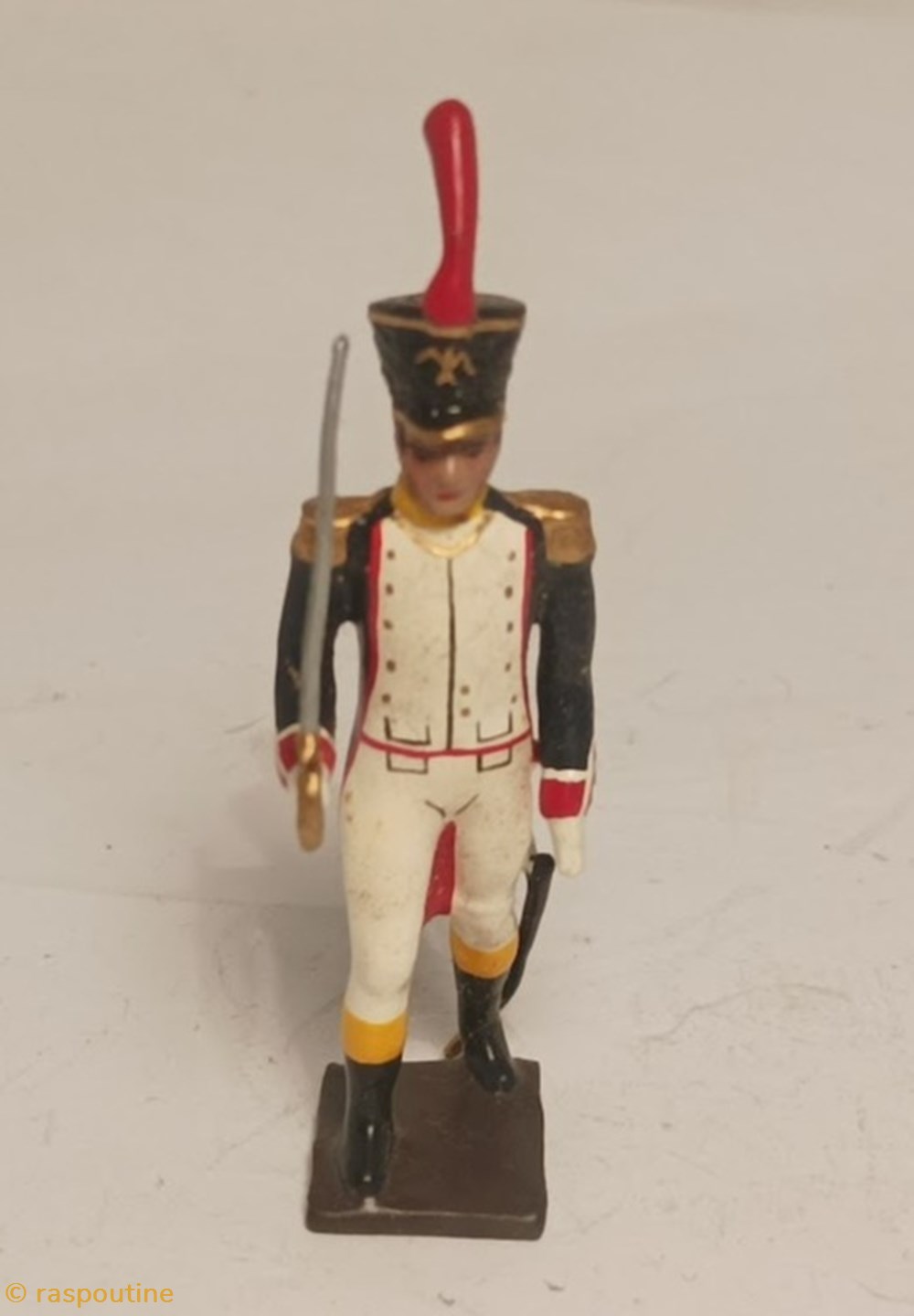 Officier des fusiliers saint cyr (1812) figurines historique epoque napoleonienne officier des fusiliers saint cyr 1812