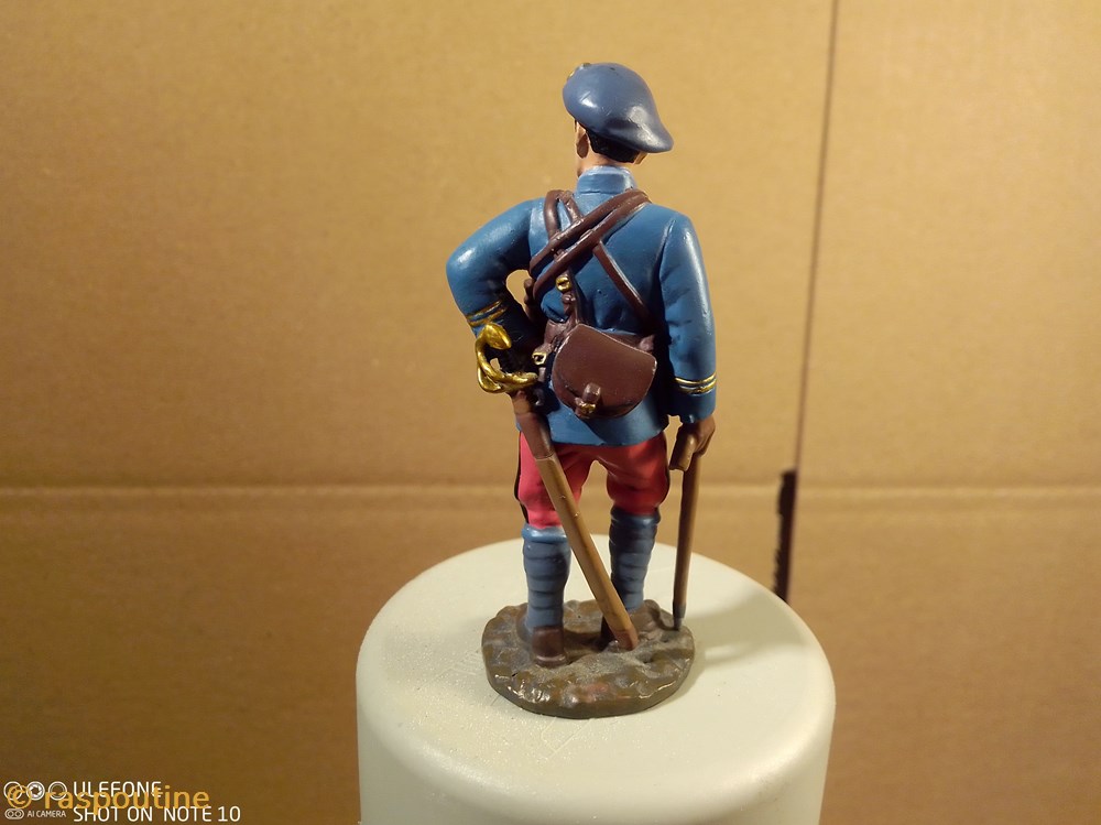 figurines historiques premiere guerre mondiale lieutenant france 1914