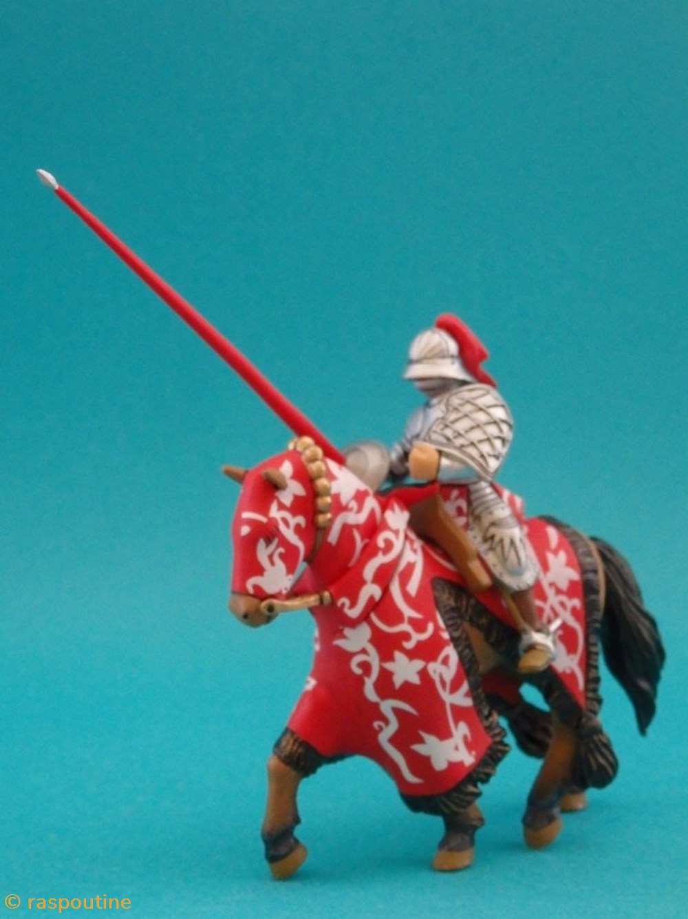 Chevalier à l’armure «maximilienne», XV siècle 3 figurines historiques moyen age chevalier a l armure maximilienne xv siecle