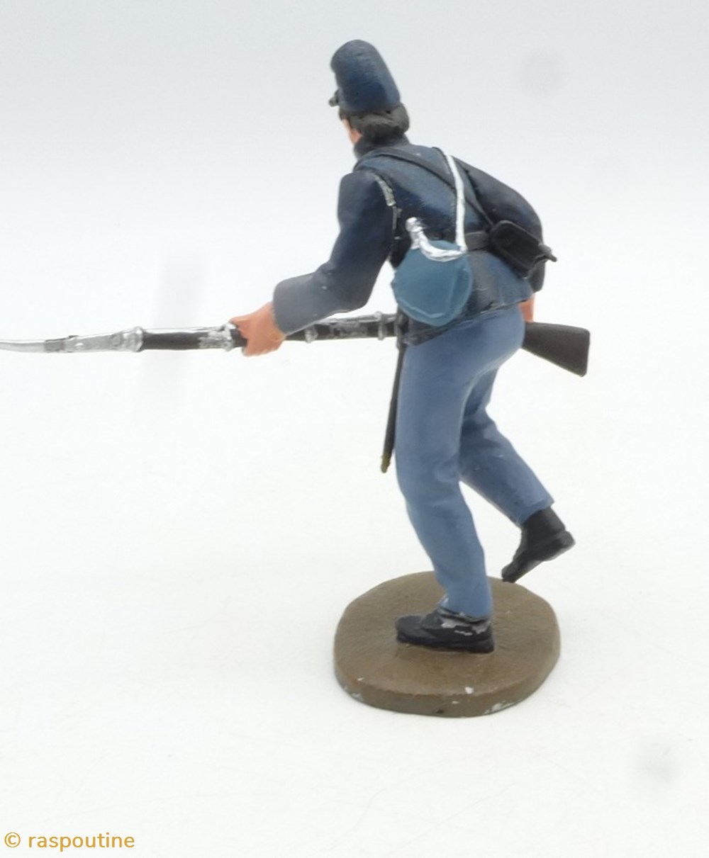 Union 20th Maine Volunteer Inf. Private with rifle figurines historique guerre civile americaine union 20th maine volunteer inf private with rifle
