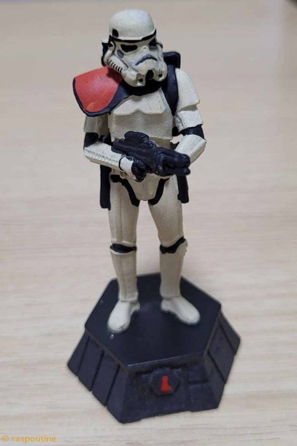 figurines cinema star wars sandtrooper pion noir