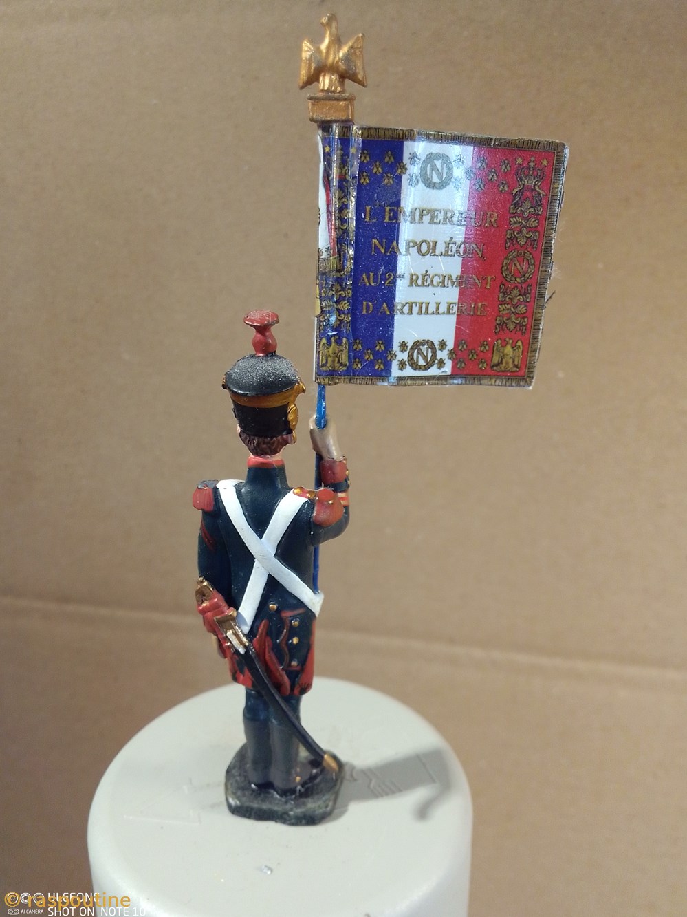figurines historiques epoque napoleonienne 2 eme rgt artillerie a pied 1813