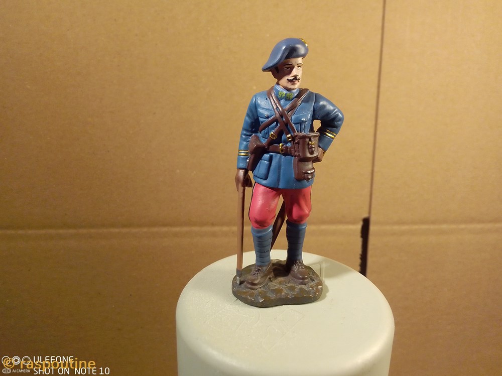 figurines historiques premiere guerre mondiale lieutenant france 1914
