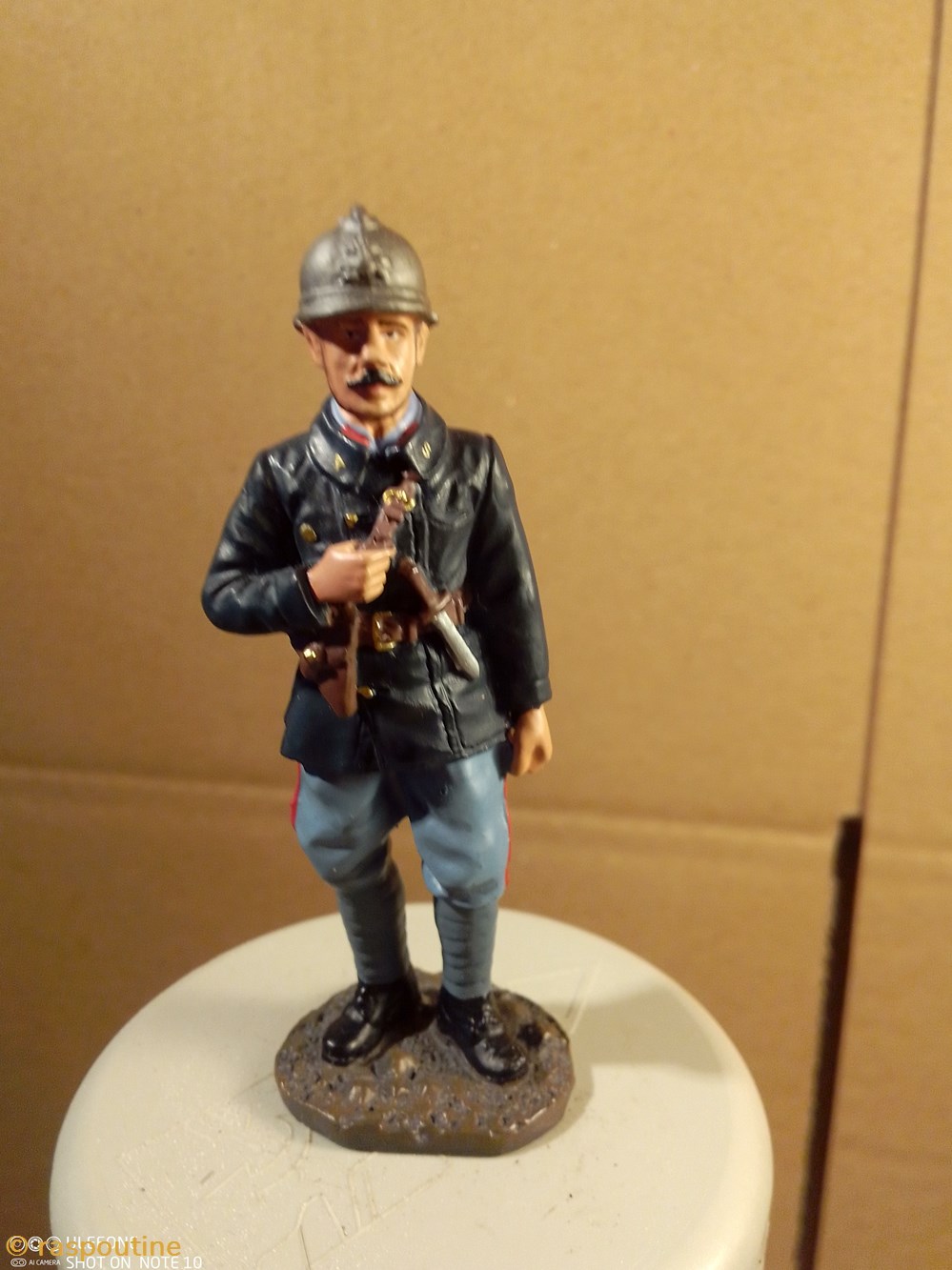 figurines historiques premiere guerre mondiale tankiste francais