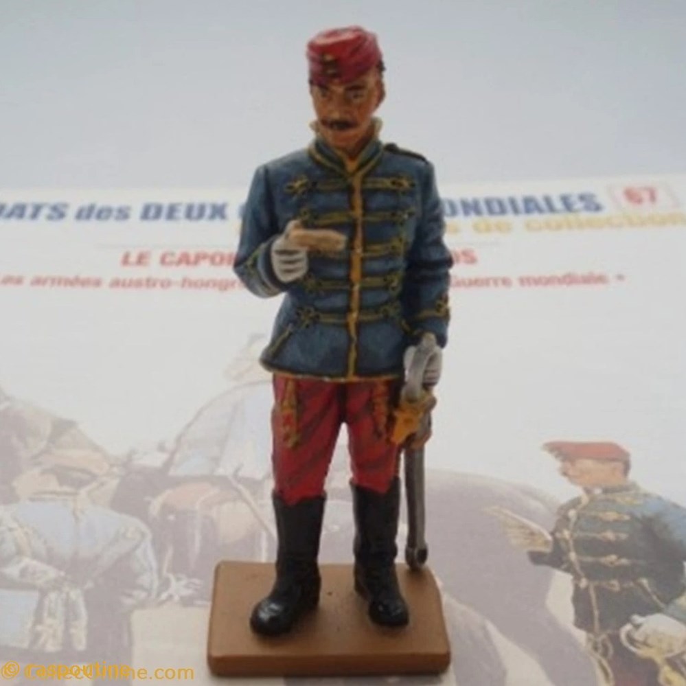 Caporal Hussards Austro Hongroise 1914 figurines historiques premiere guerre mondiale caporal hussards austro hongroise 1914