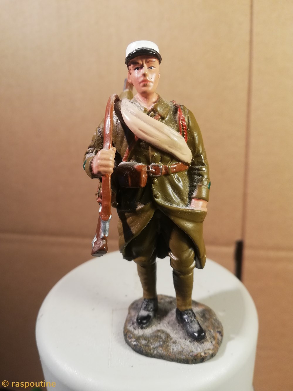 Mitrailleur du 3 -ème REI 1930 figurines historiques legion etrangere mitrailleur du 3 eme rei 1930