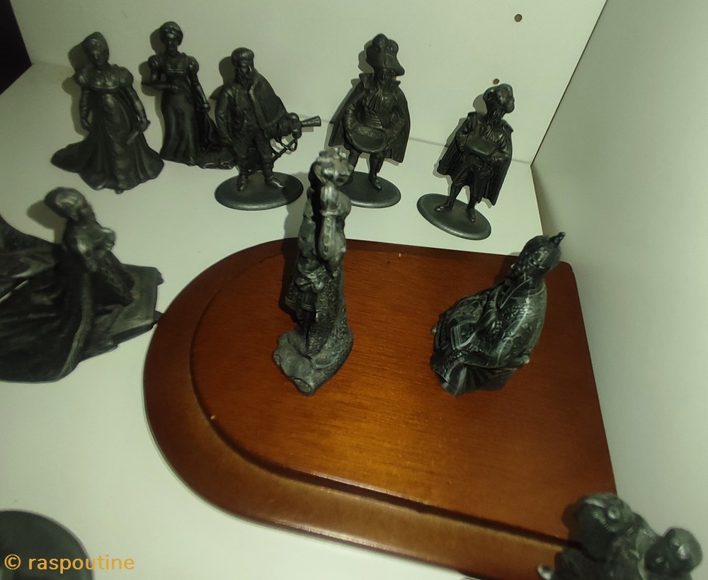 Le sacre de Napoléon Ier 4 figurines historique epoque napoleonienne le sacre de napoleon ier