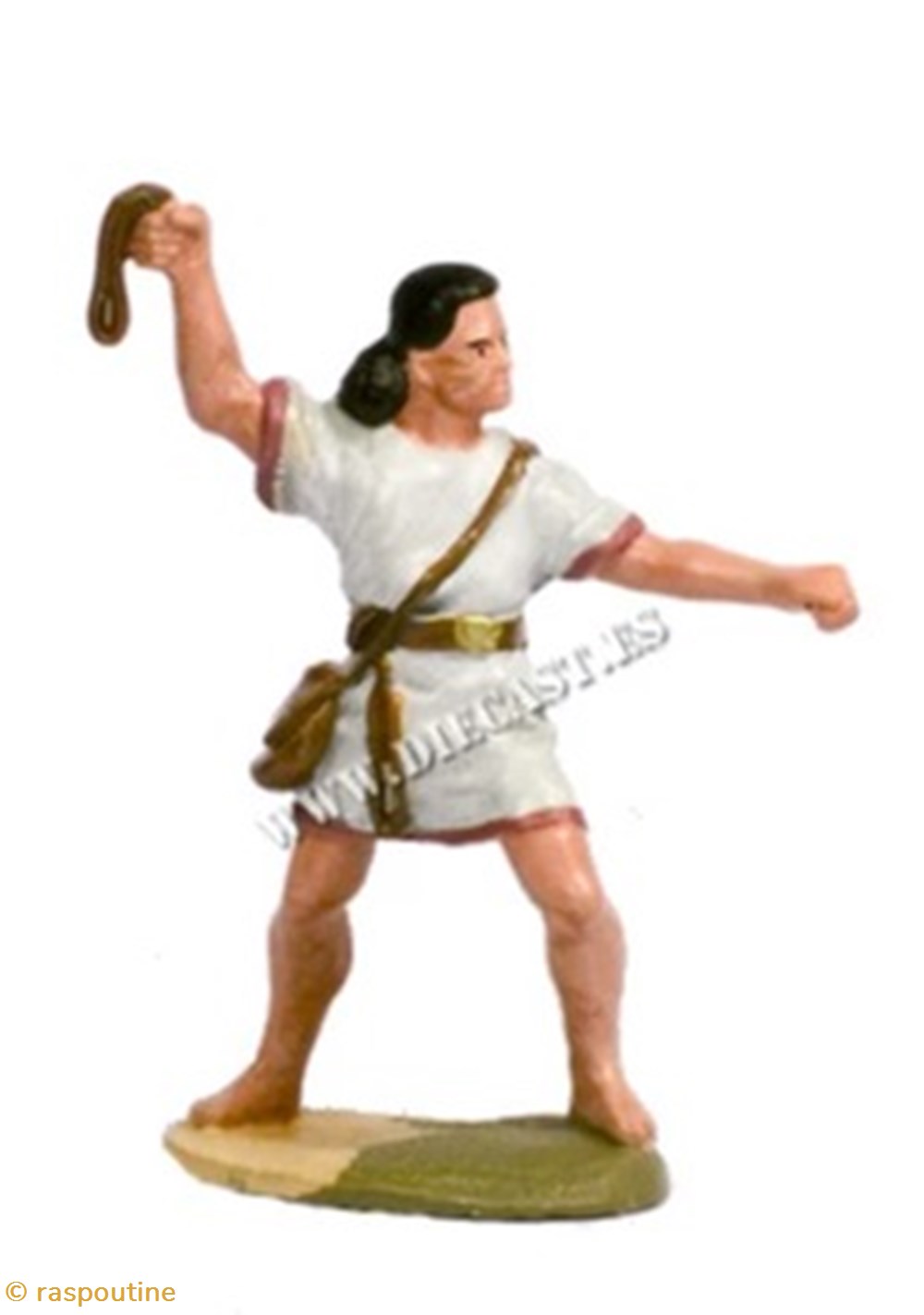 Frondeur Baléare 2 me siècle av JC figurines historiques antiquite frondeur baleare 2 me siecle av jc