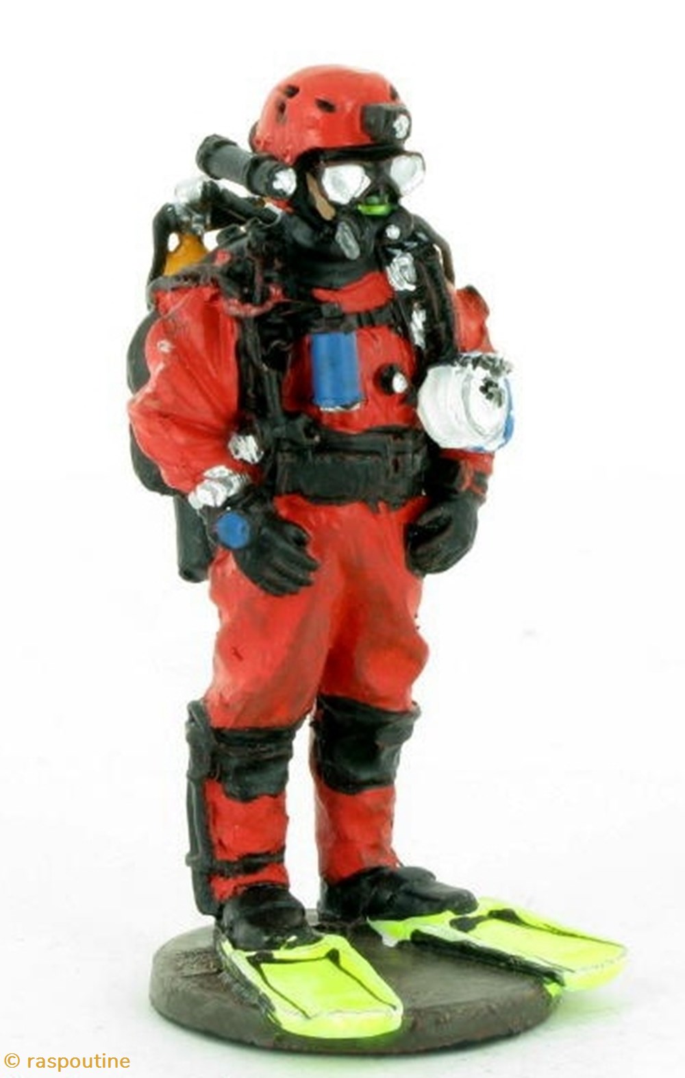 Le pompier français plongeur de surface non libre, en 2010... figurines autres le pompier francais plongeur de surface non libre en 2010