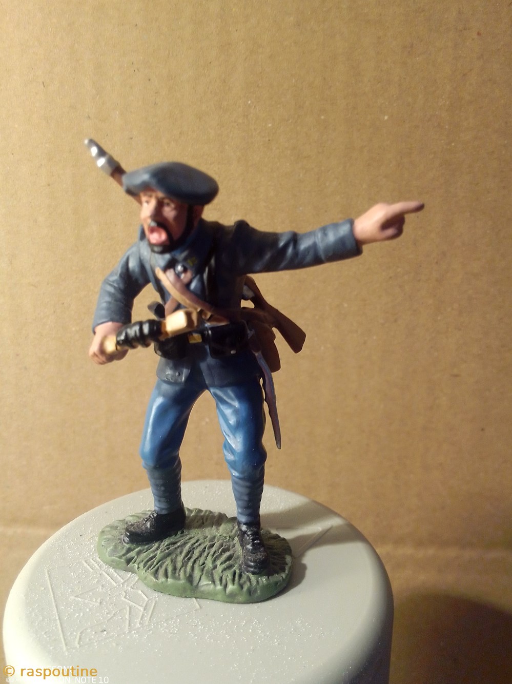 Chasseur alpin français de 1915 figurines historiques premiere guerre mondiale chasseur alpin francais de 1915
