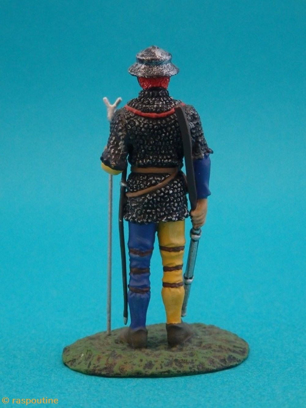 Arquebusier XVe siècle 3 figurines historique moyen age arquebusier xve siecle
