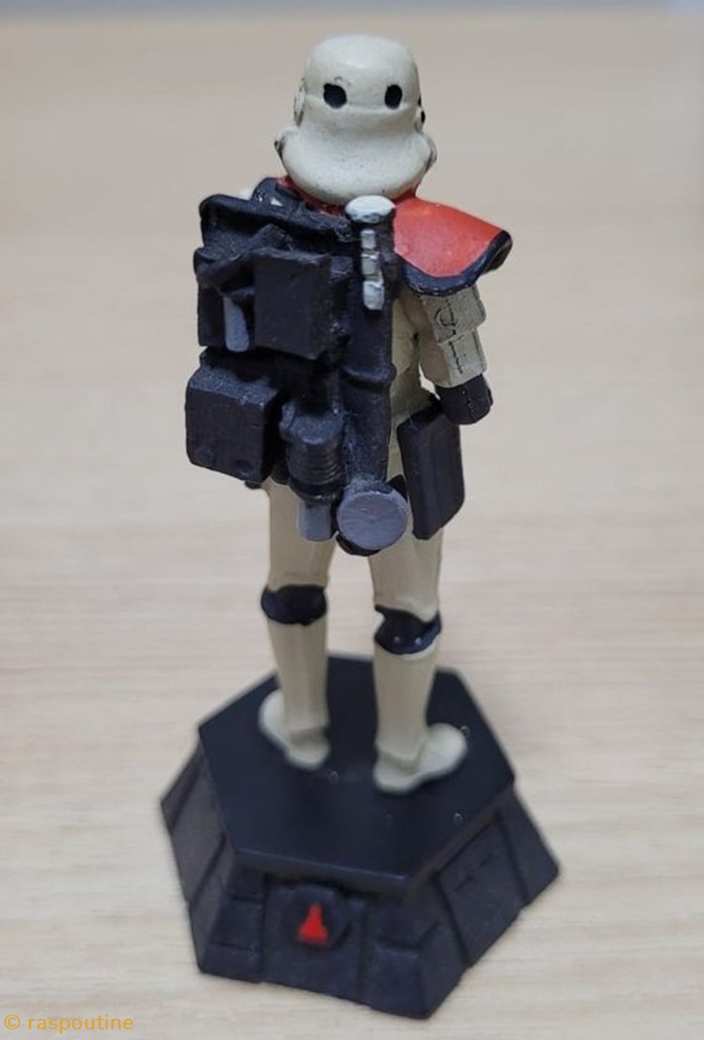 figurines cinema star wars sandtrooper pion noir