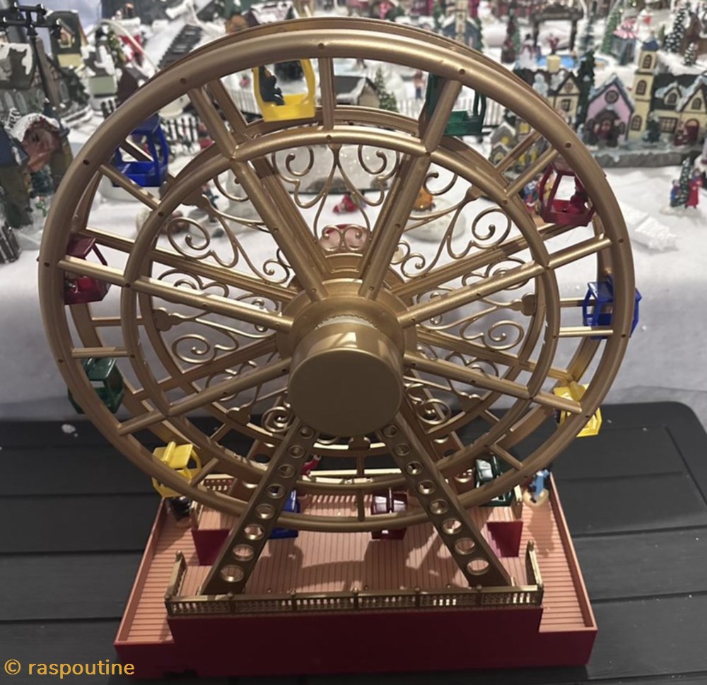 La grande roue du père Noel 2 divers decorations magnets autocollants la grande roue du pere noel