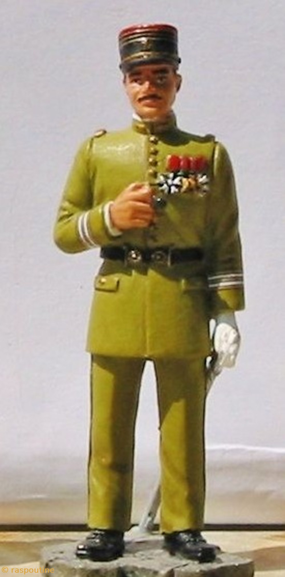Chef de bataillon du 3e REI - 2004 figurines historique legion etrangere chef de bataillon du 3e rei 2004