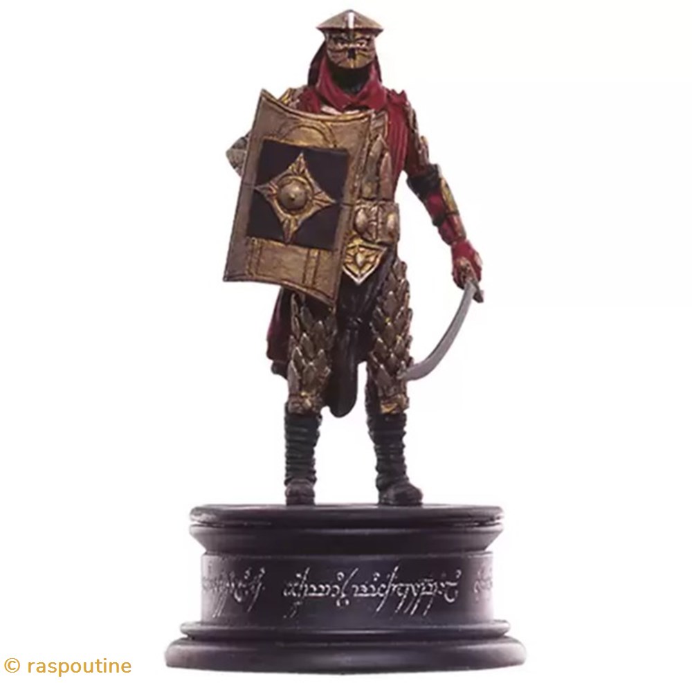 figurines jeux de plateaux seigneur des anneaux easterling pion noir