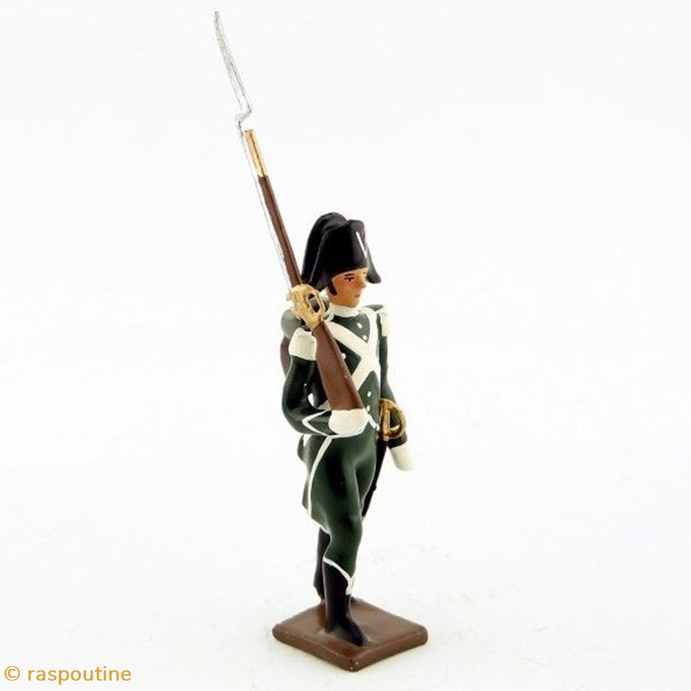 Fantassin des douanes (Empire) avec bicorne figurines historique epoque napoleonienne fantassin des douanes empire avec bicorne