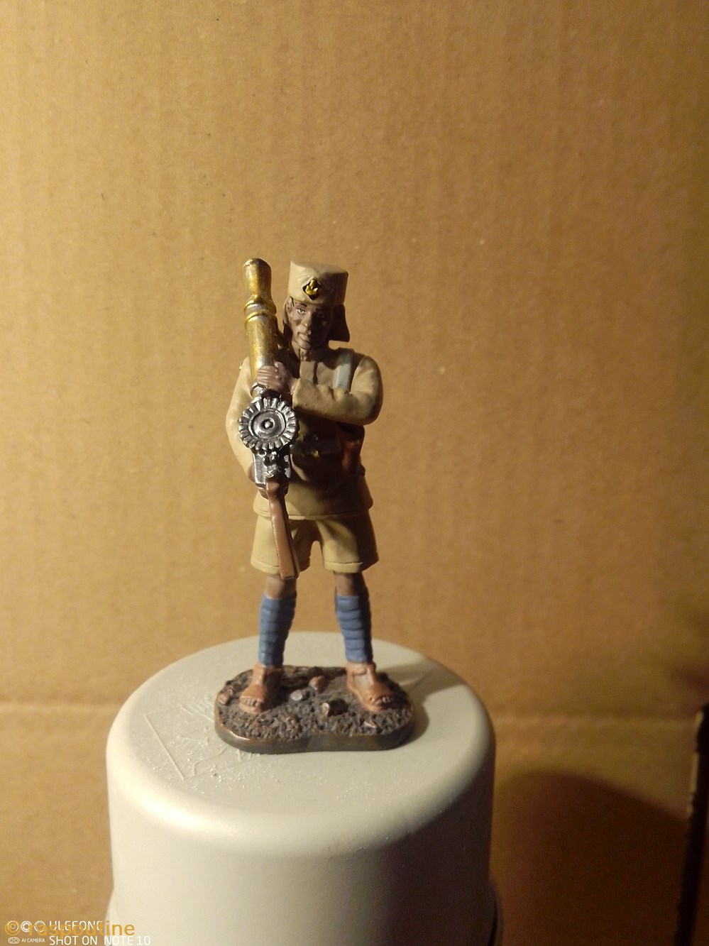 Mitrailleur KAR GB 1916 figurines historiques premiere guerre mondiale mitrailleur kar gb 1916