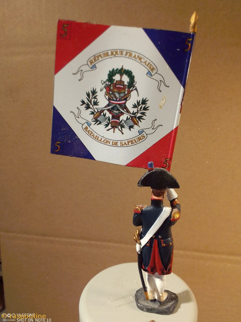 figurines historiques epoque napoleonienne 5 eme bataillon du genie1802