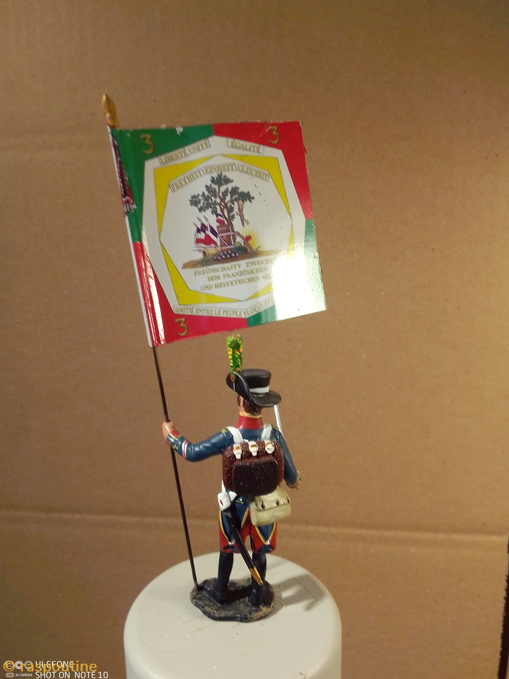 figurines historiques epoque napoleonienne 3 eme demi brigade helvetique 1798