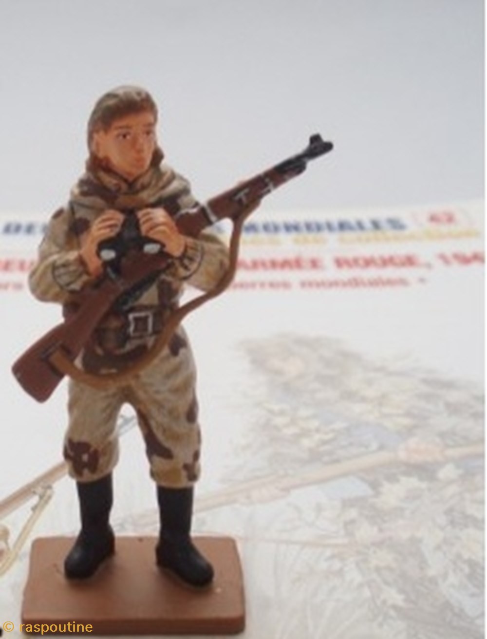Femme Tireur d'Elite Armee Rouge 1943 figurines historiques seconde guerre mondiale femme tireur elite armee rouge 1943