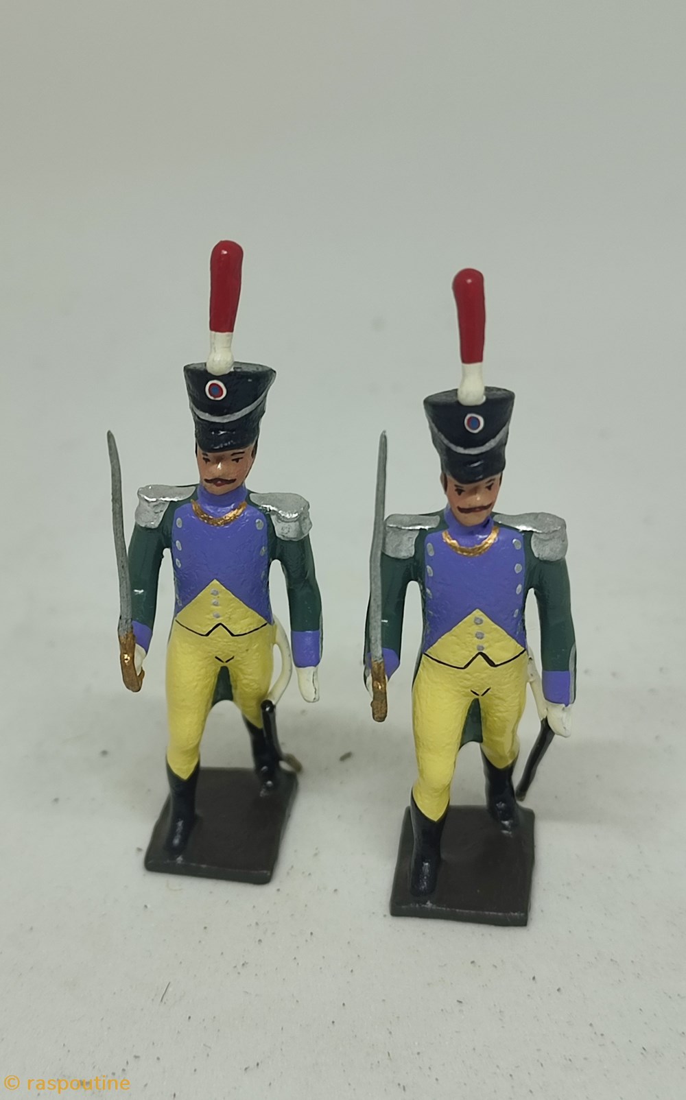 Officier de la garde à pied d'Amsterdam figurines historique epoque napoleonienne officier de la garde a pied amsterdam