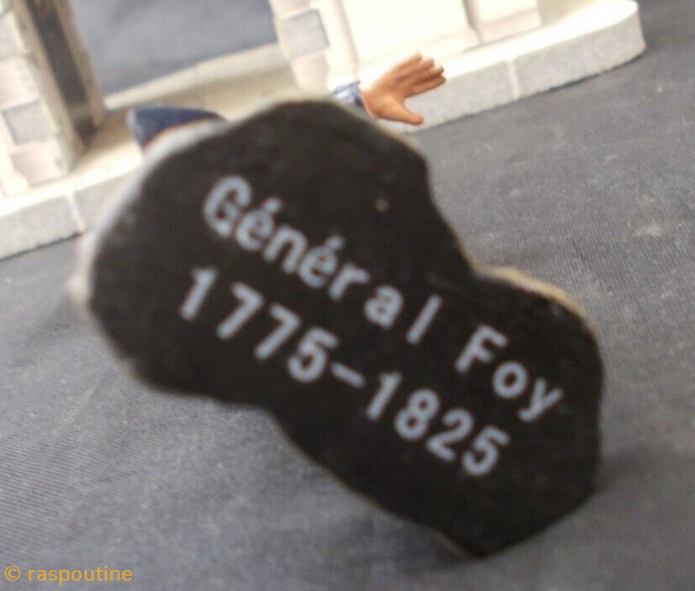 Général Foy 1775-1825 3 figurines historique epoque napoleonienne general foy 1775 1825
