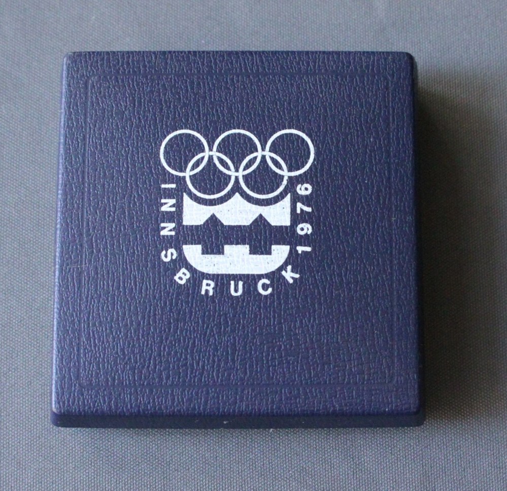 Olypische Medailie Innsbruck 1967 4 sport olympismus olypische medailie innsbruck 1967