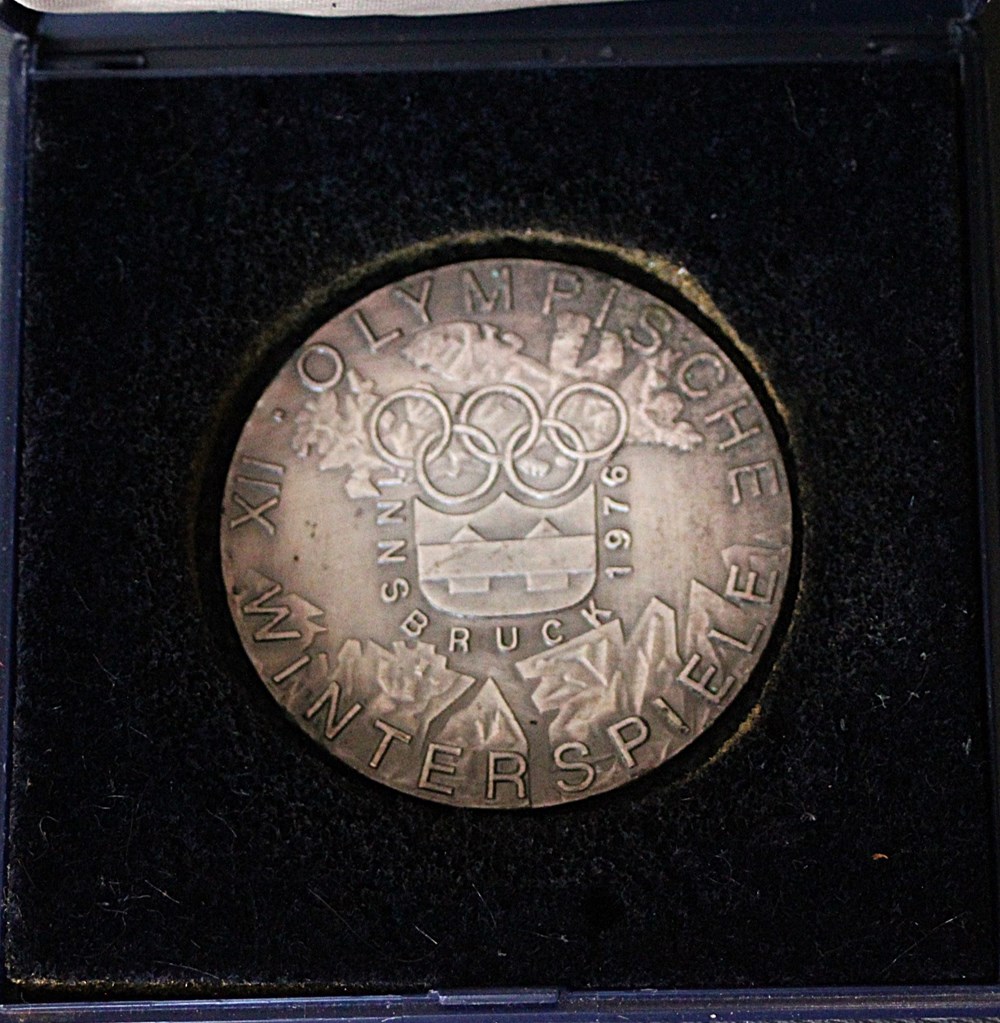 Olypische Medailie Innsbruck 1967 3 sport olympismus olypische medailie innsbruck 1967