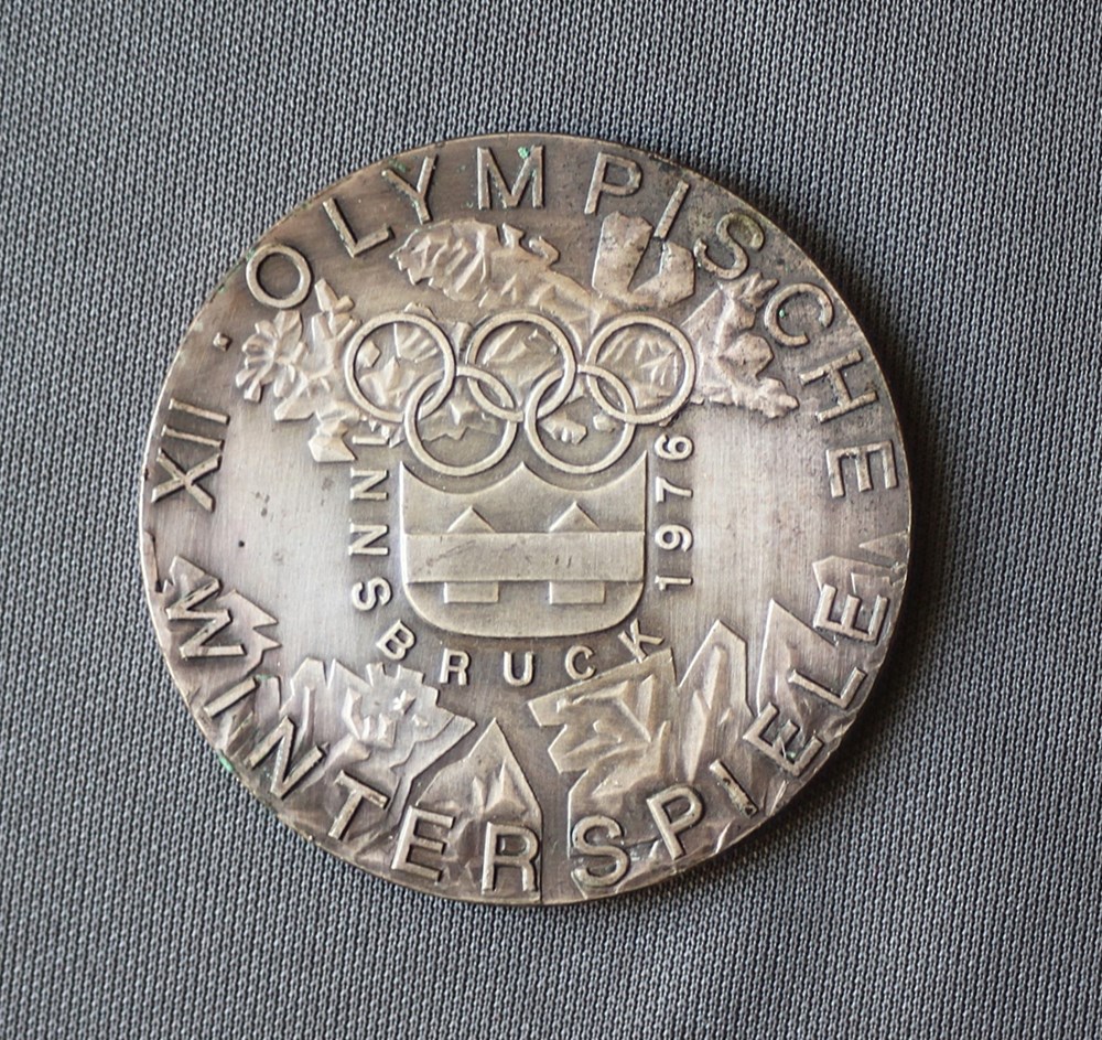 Olypische Medailie Innsbruck 1967 sport olympismus olypische medailie innsbruck 1967