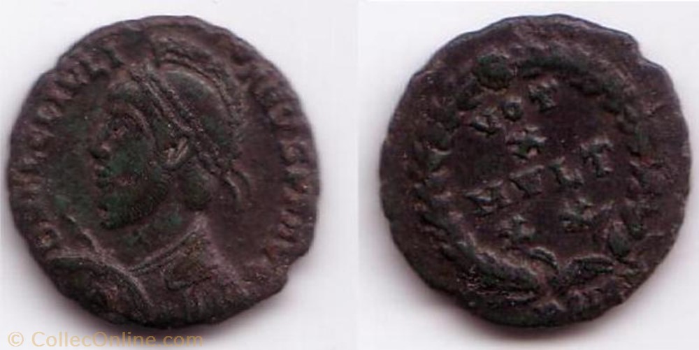 Ae3 Julien II monnaie antique av jc ap romaine ae3 julien ii