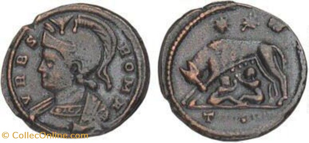 Ae3 Vrbs Roma Faux moderne coin ancient c to roman republicain imperial ae3 vrbs roma faux moderne