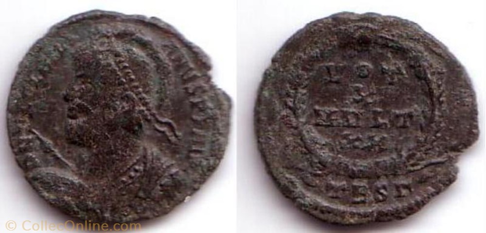 Ae3 Julien II monnaie antique av jc ap romaine ae3 julien ii