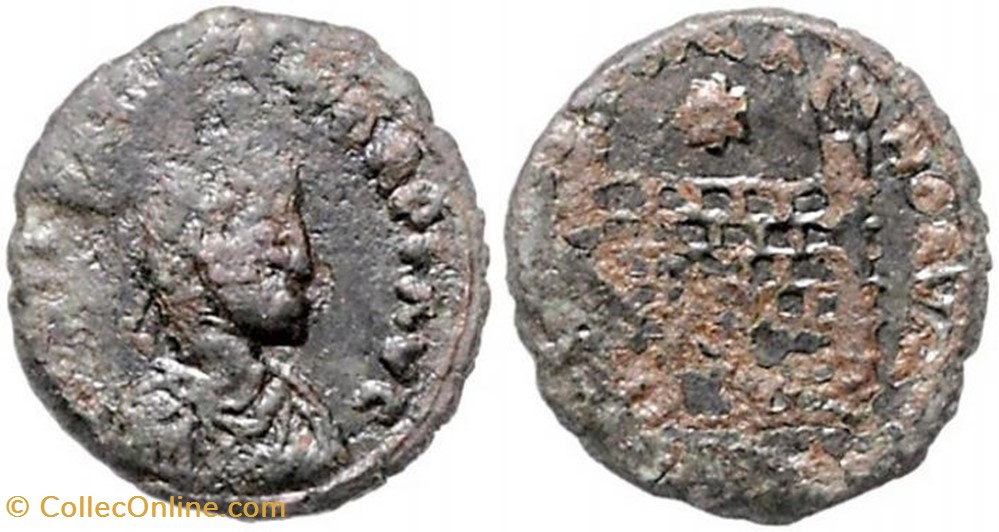 coin ancient b roman republicain imperial ae4 flavius victor faux moderne