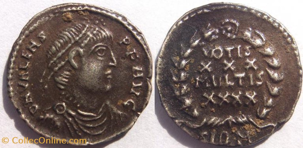silique Valens faux moderne coin ancient b c to roman republicain imperial silique valens faux moderne