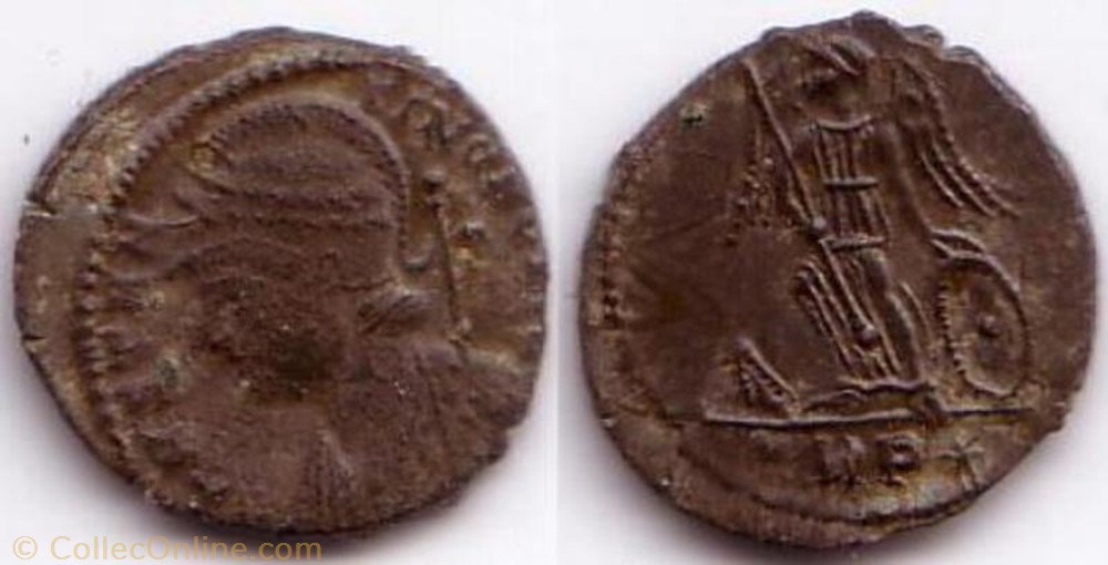 monnaie antique av jc ap romaine ae3 constantinopolis