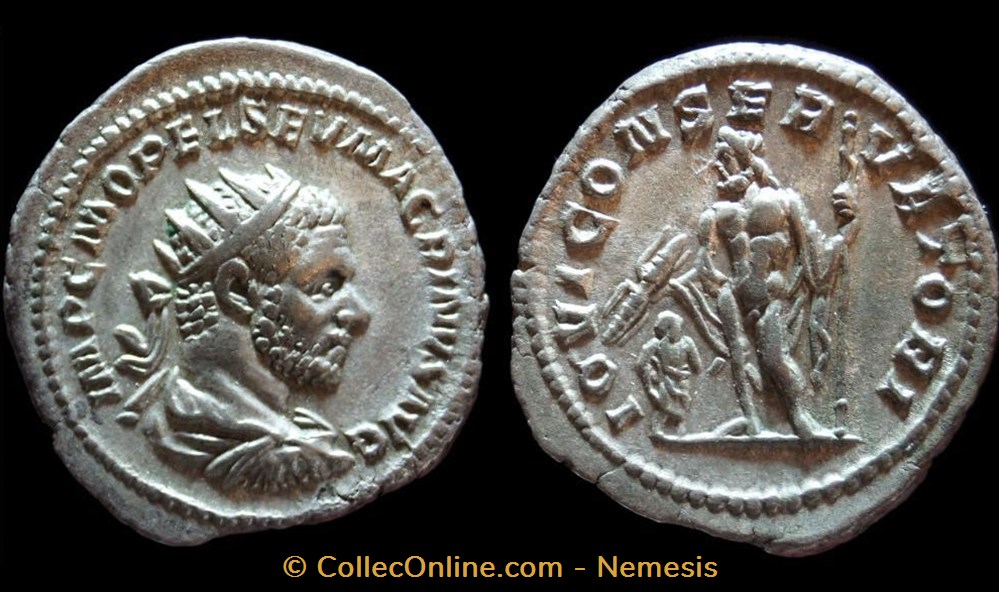 MACRIN Anoninien monnaie antique av jc ap romaine republicaine imperiale macrin anoninien