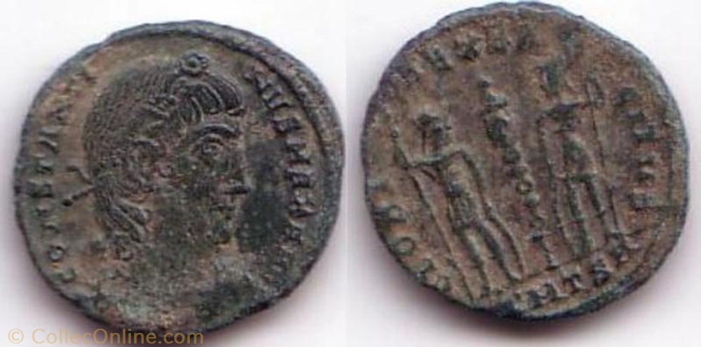 Ae3 Constantin Ier monnaie antique av jc ap romaine ae3 constantin ier