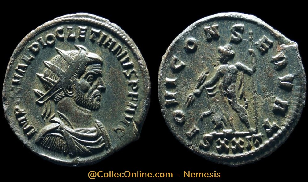 DIOCLÉTIEN Aurelianus coins ancient to roman republic imperial diocletien aurelianus