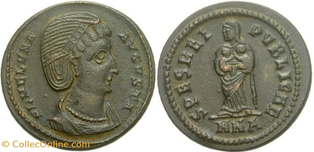 Ae3 Hélène Faux Moderne coin ancient b c to roman republicain imperial ae3 helene faux moderne