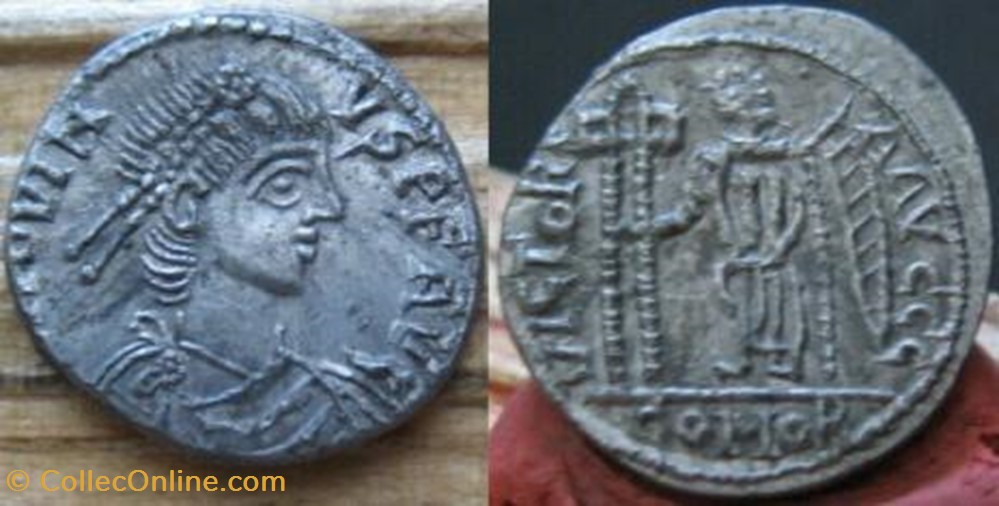 Silique Jovin Faux moderne coin ancient b c to roman republicain imperial silique jovin faux moderne