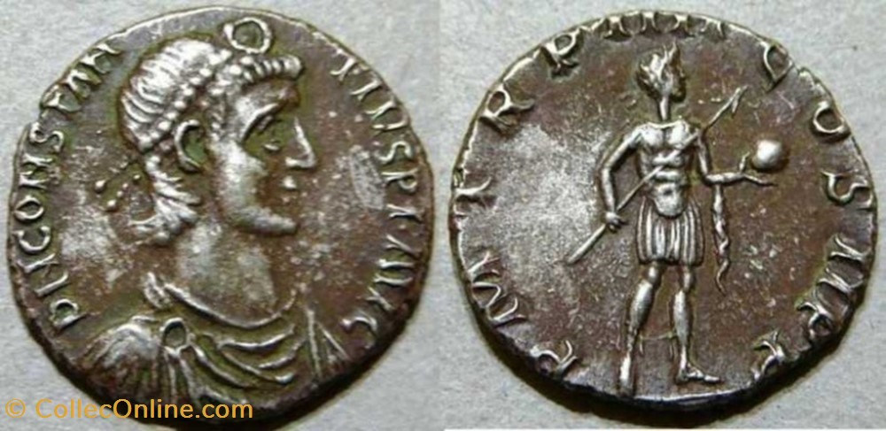 « Silique » Constance II FAUX MODERNE coin ancient b to roman republicain imperial silique constance ii faux moderne