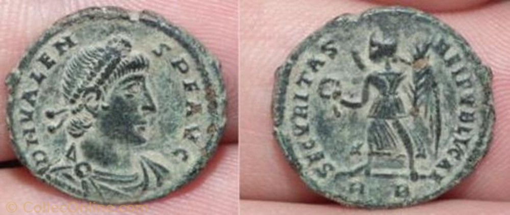 Ae3 Valens monnaie antique av jc ap romaine ae3 valens