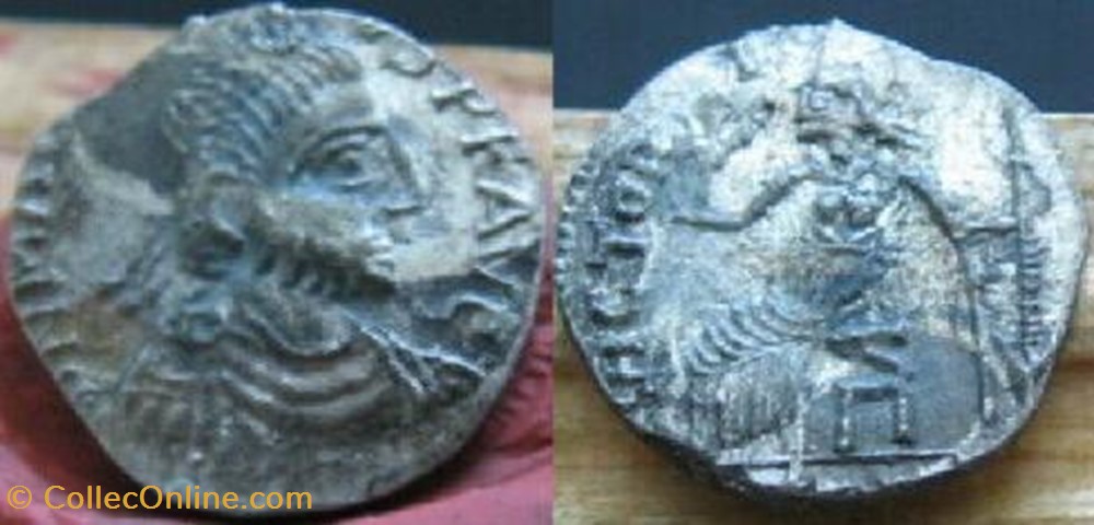 Silique Maxime FAUX MODERNE coin ancient b c to roman republicain imperial silique maxime faux moderne
