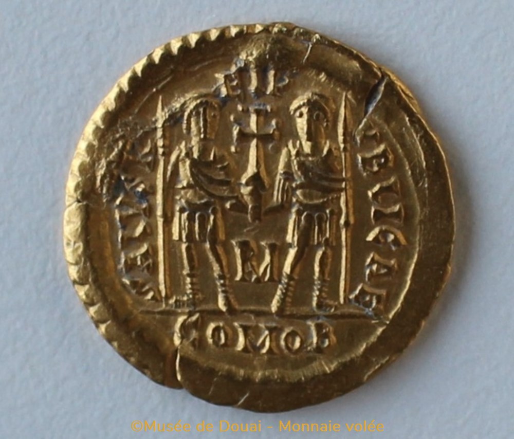 monnaies antiquite av jc ap romaines republicaines imperiales solidus antheme monnaie volee