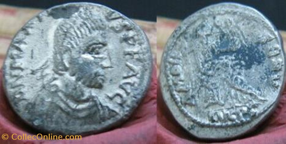 coin ancient b c to roman republicain imperial silique maxime faux moderne