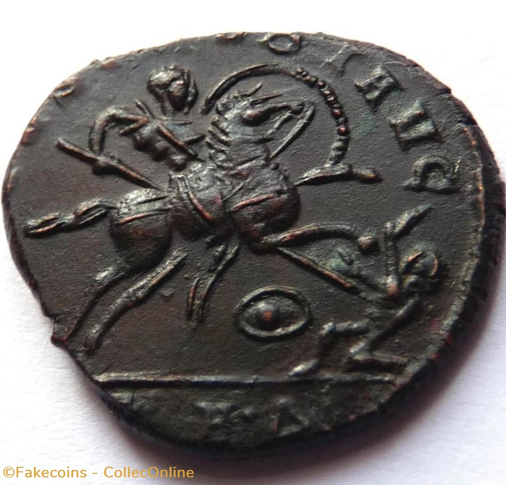 monnaie antiquite av jc ap romaine republicaine imperiale faux moderne de probus hybride rome serdica