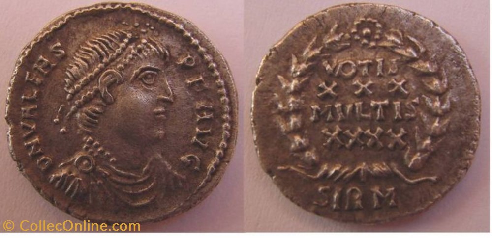 silique Valens faux moderne coin ancient b c to roman republicain imperial silique valens faux moderne