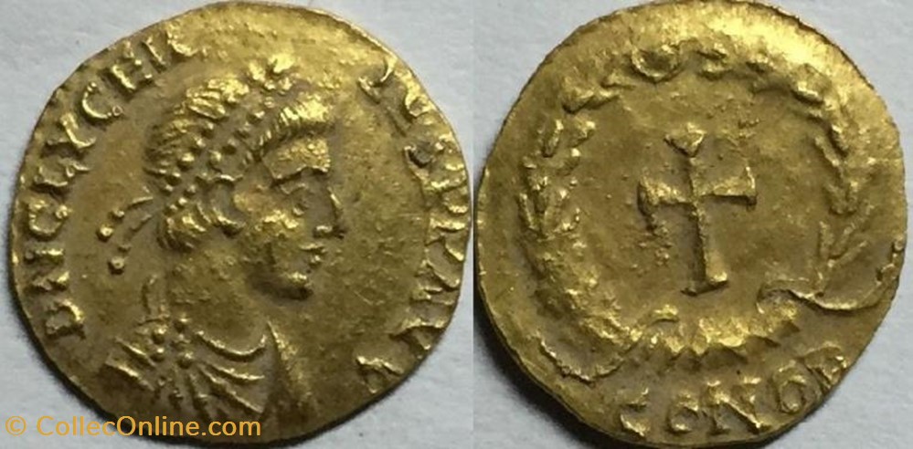 Tremissis Glycere Faux moderne coin ancient b to roman republicain imperial tremissis glycere faux moderne